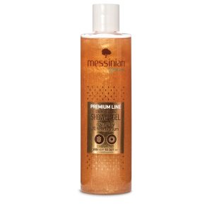 Gel de duș din gama Premium cu lăptișor de matcă și helichrysum