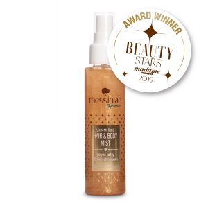 Mist de păr și corp cu lăptișor de matcă și helichrysum 100 ml - Messinian Spa